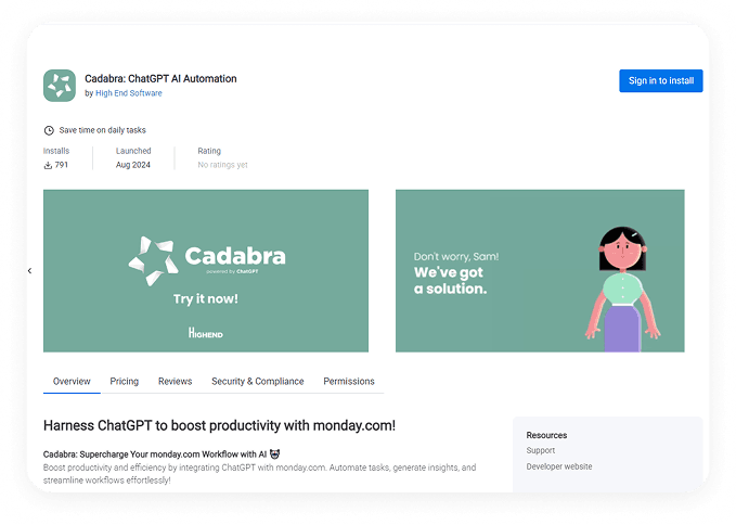 Supercharging monday.com Workflows with AI